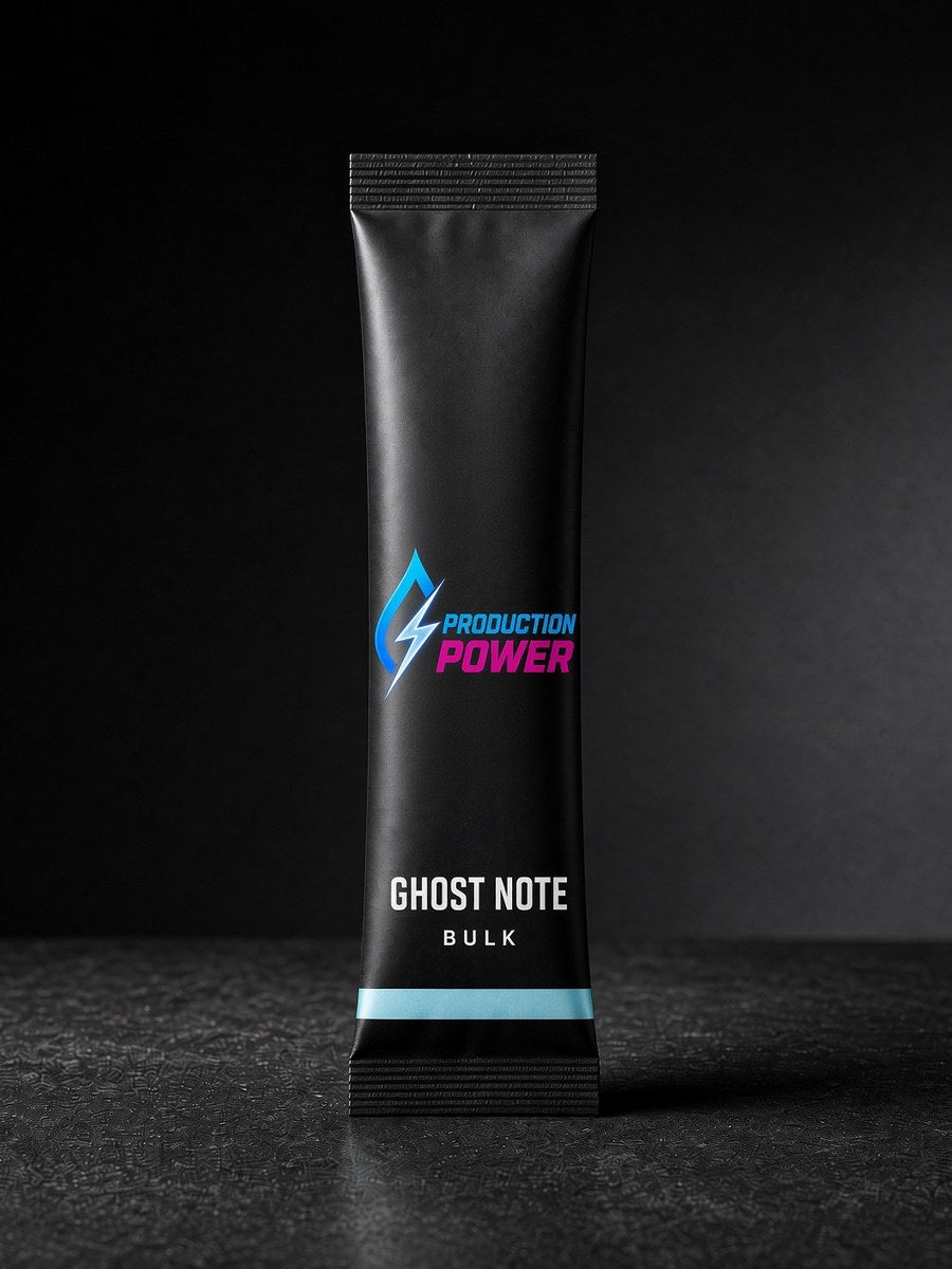 Production Power Ghost Note stick pack product photo